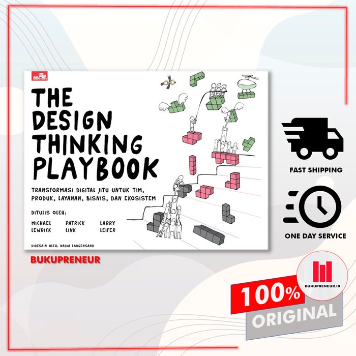 Jual [COD] The Design Thinking Playbook - Michael Lewrick Limited ...