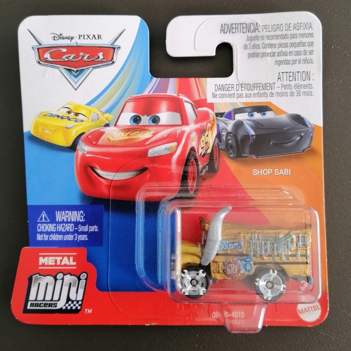 Jual COD Disney Cars Mini Racers Miss Fritter Mertallic Edition Rare ...