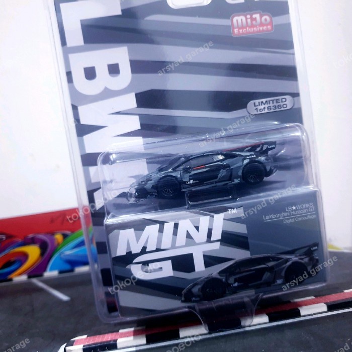Jual COD Diecast Mini Gt Lbwk Lamborghini Huracan Gt Camouflage No 398 ...
