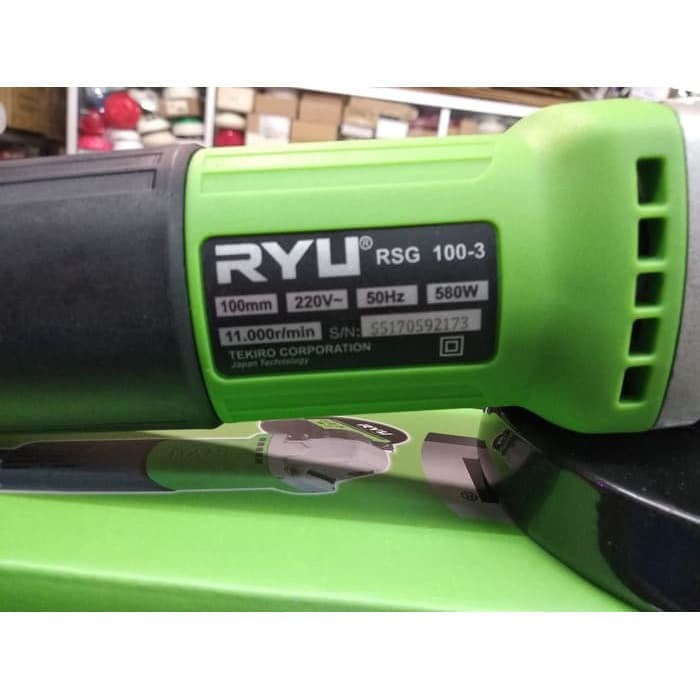 Jual Mesin Gerinda Tangan RYU RSG 100/Gerinda Tangan ryu rsg 100-3 ...