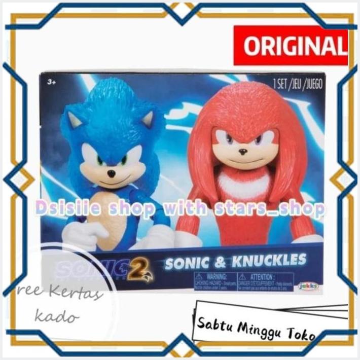 Jual [STS] SONIC THE HEDGEHOG 2 SONIC & KNUCKLES FIGURE ORIGINAL ...