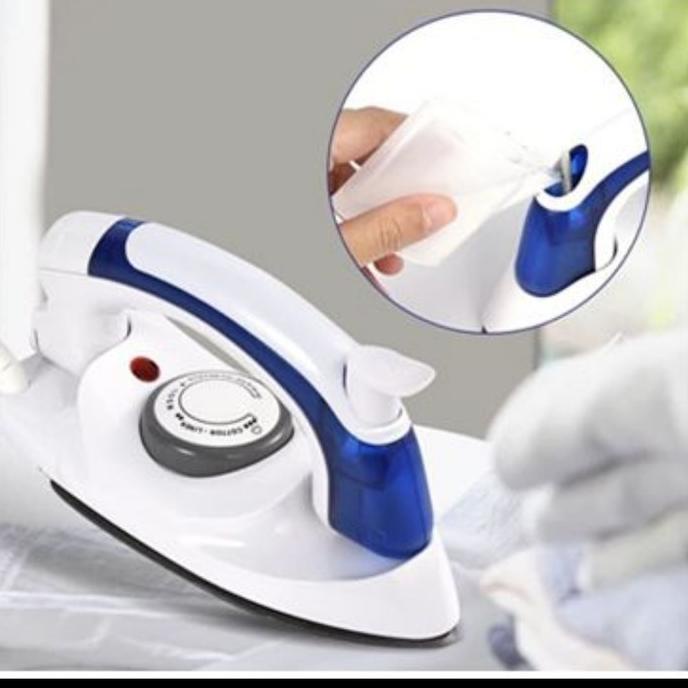 Jual Setrika Lipat Uap Steam Travel Iron Mini Shopee Indonesia