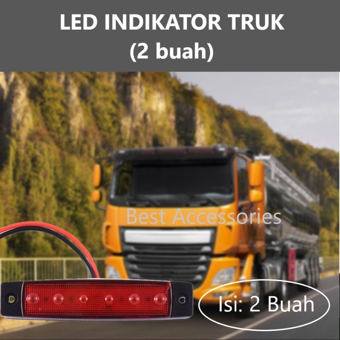 Jual Lampu Indikator RAMBU Sinyal Truk Led Marker 699 | Shopee Indonesia