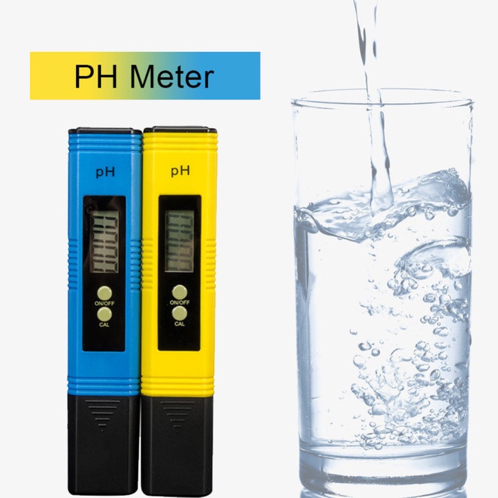 Jual DIGITAL PH METER TES KUALITAS AIR KALIBRASI OTOMATIS PORTABLE