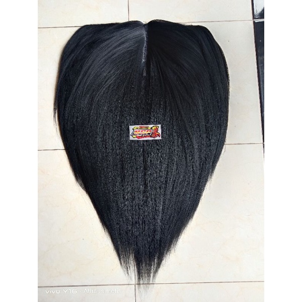 Jual Rambut belakng topeng warna hitam | Shopee Indonesia