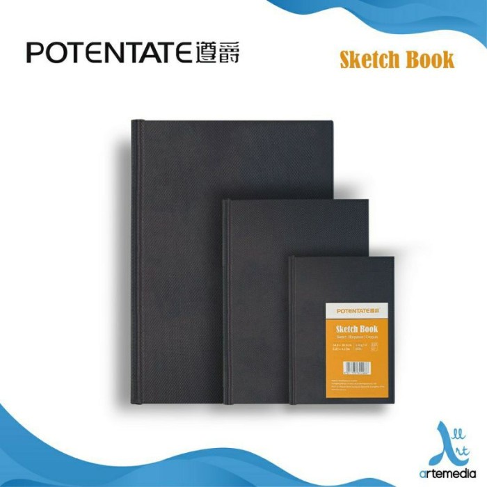 Jual Buku Gambar Sketsa A4 Potentate Sketchbook Hard Cover Buku