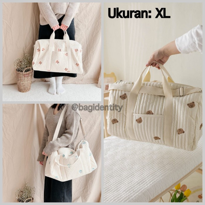 Jual Diaper Bag Tas Perlengkapan Bayi Xl Besar Korea Korean Kado
