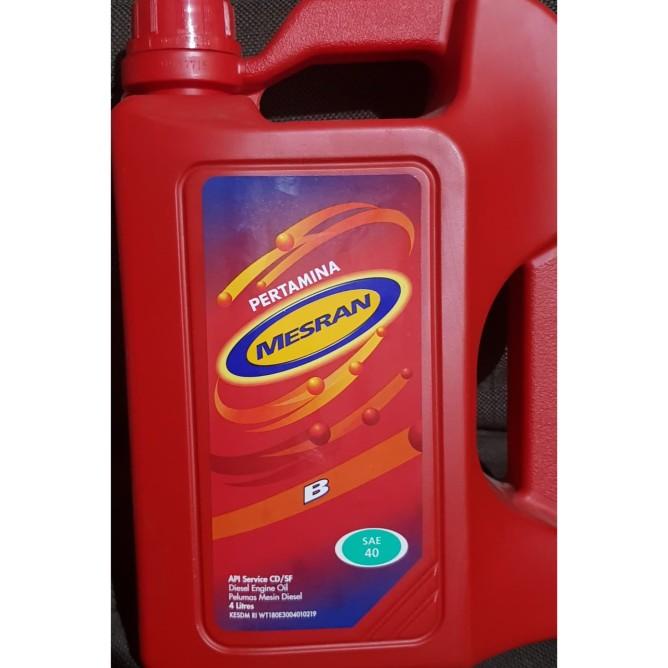 Jual Oli Mesin Diesel Mesran B Sae 40 (4Lt) New!! | Shopee Indonesia