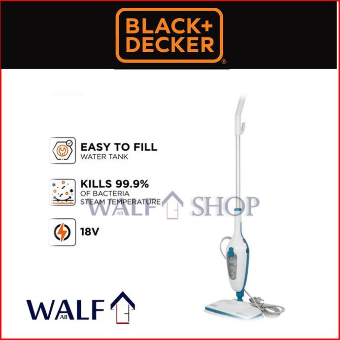 Jual Steam Mop Cleaner Pel Uap Black+Decker 1300W ( FSMH13E5 B1