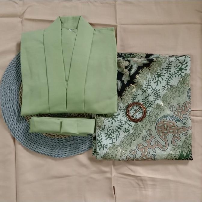 Jual Devan_Batikcollec // Setelan Couple Batik Set Kebaya Modern Floy ...