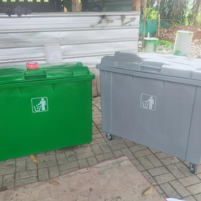 Jual Tempat Sampah Besar Roda 660Liter | Shopee Indonesia