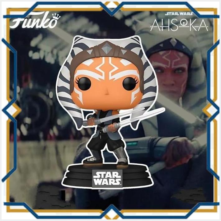 Jual [ITH] ORIGINAL FUNKO POP STAR WARS AHSOKA FIGHTING POSE TWO