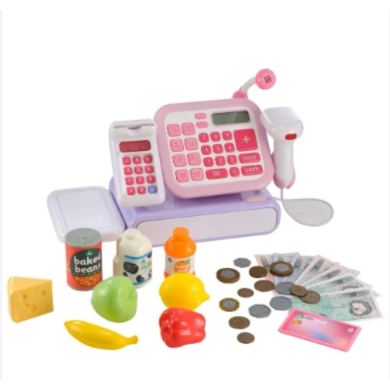 Jual ELC Cash Register Mainan Edukasi Peran Kasir Kasiran Anak