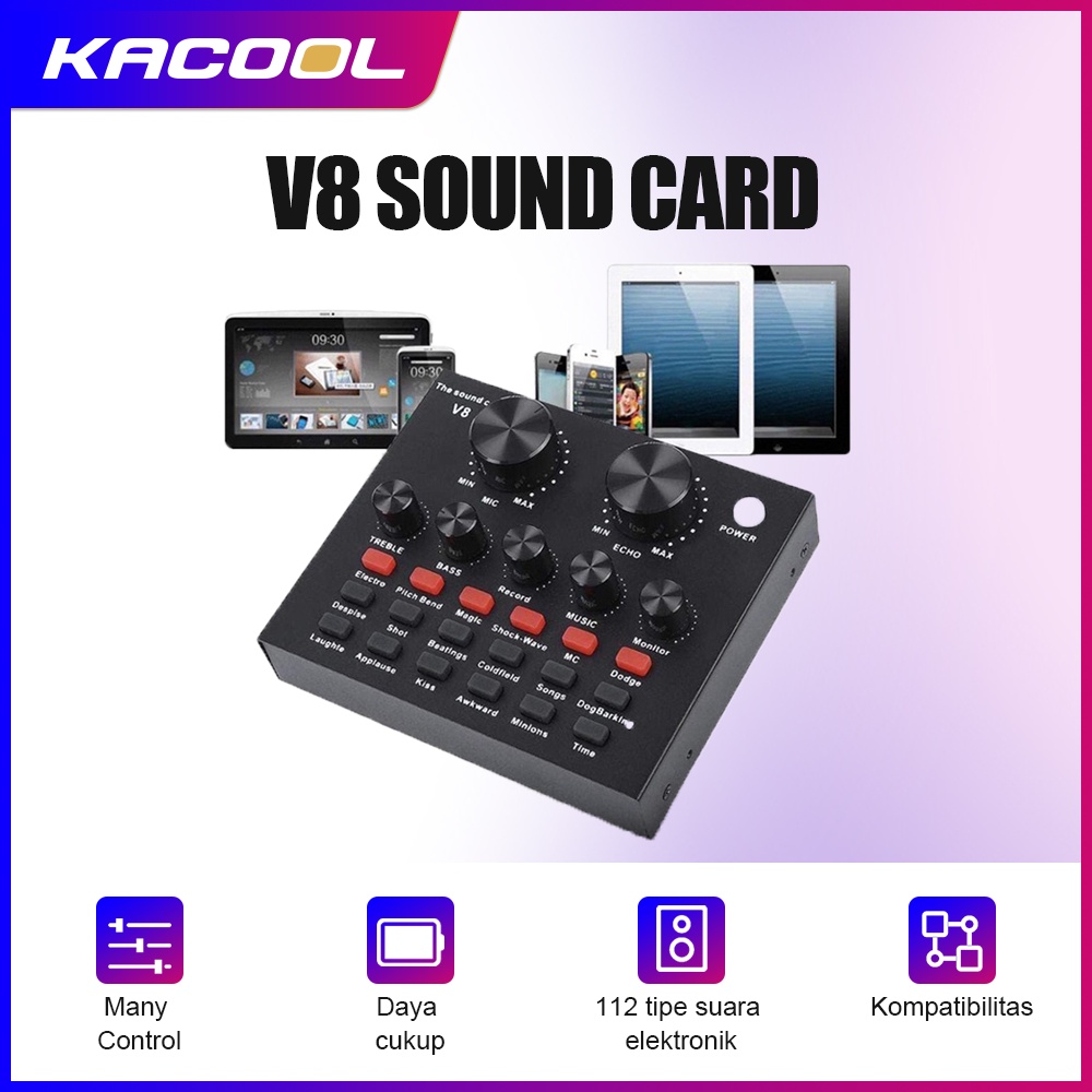 Jual Sound Card V Mixer Bluetooth Sound Card V Audio Usb External Sound Card Live Mixer Sound