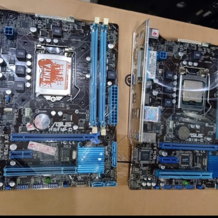 Jual Mobo Motherboard Asus H61MC LGA 1151 Support Gen2 Gen3 Shopee