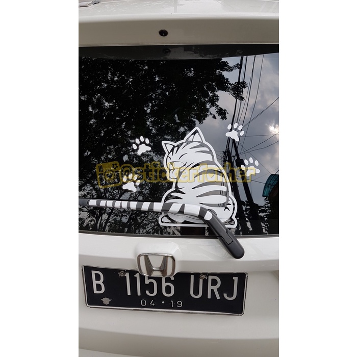 Jual Stiker Kucing Lucu Ekor Wiper Goyang | Shopee Indonesia