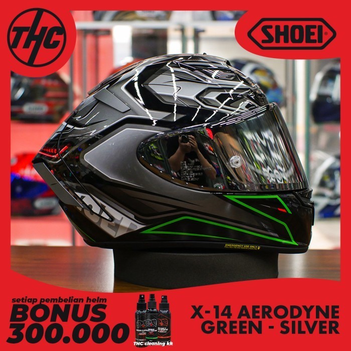 X-Fourteen AERODYNETC-4 (GREEN/SILVER)