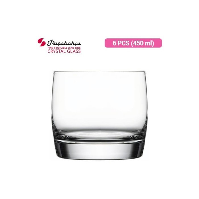 Jual Pasabahce Gelas Minum Rocks Whisky 450 Ml - 6 Pcs 64023 | Shopee ...