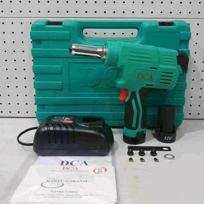 Jual Mesin Rivet Battery DCA Cordless Blind Riveting GUN ADPM40EK ...