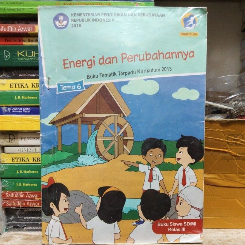 Jual Buku Tematik Terpadu Kelas 3 SD Tema 6 Energi Dan Perubahannya ...