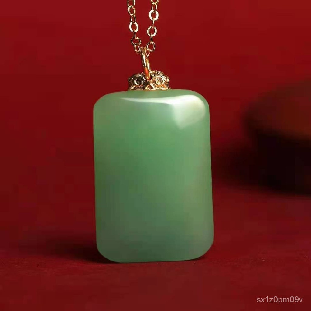 Jual Aventurine Kalung Liontin Jade, Liontin Piring Ketenangan dan ...