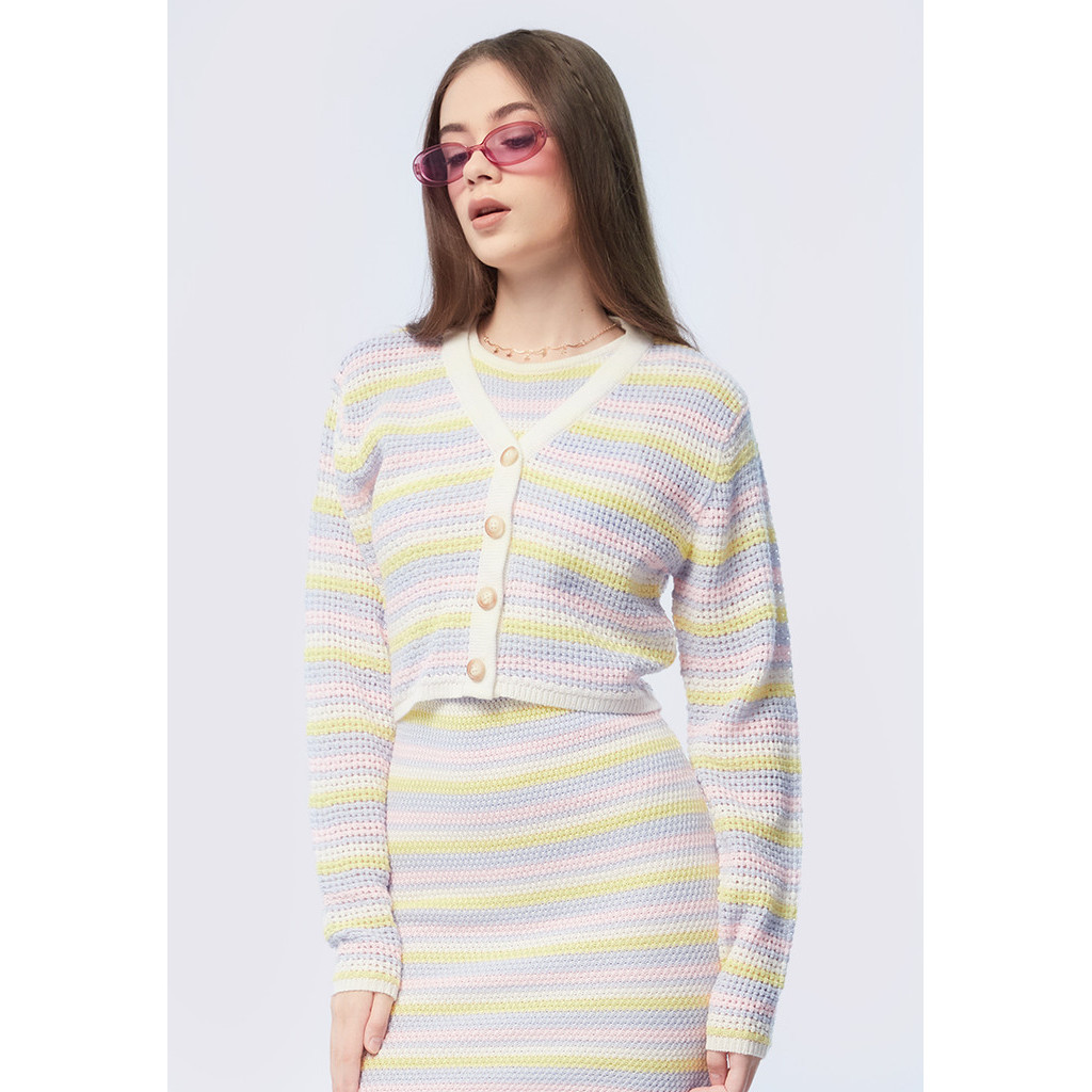 Cardigan Tricot Pointelle, 2T-3T - Bébé Fille