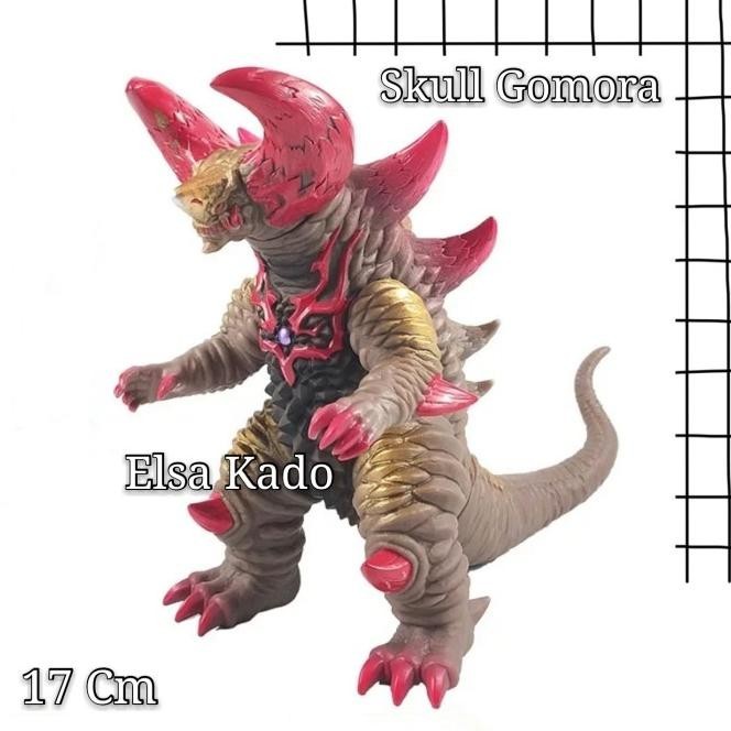 Jual Mainan Monster Kaiju Ultraman Skull Gomora Action Figure ...