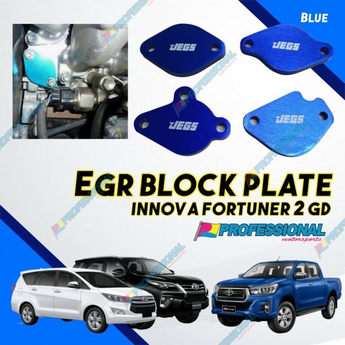 Jual Tutup EGR block EGR plate Toyota Innova Reborn Fortuner VRZ TRD GR ...