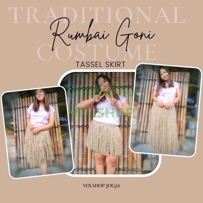 Jual Rumbai Goni Rumbai Tali Papua Untuk Baju Adat | Shopee Indonesia