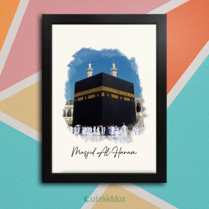 Jual Hiasan Dinding Wall Decor Islami Kabah Masjid Al Haram Nabawi Al