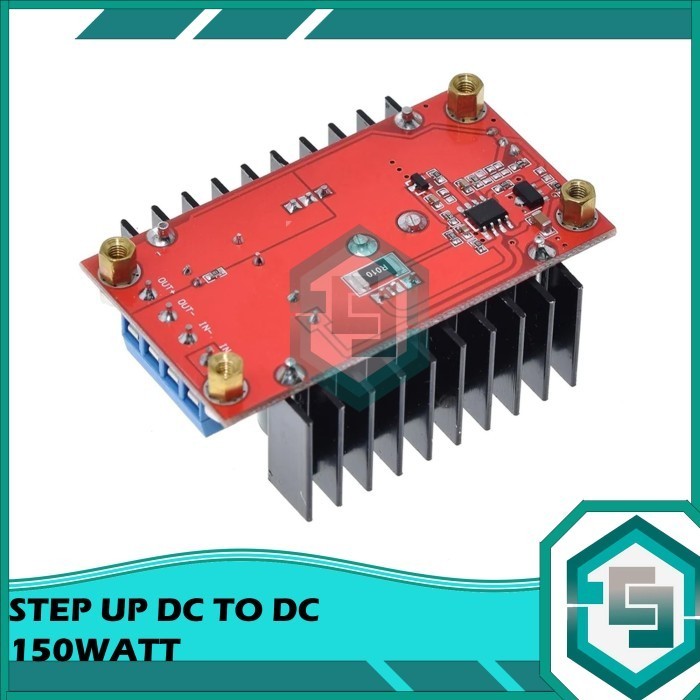 Jual STEP UP DC 150W BOOST CONVERTER 6A 10-32V TO 12-35V MODULE ...