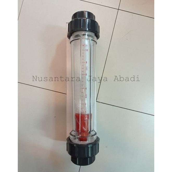 Jual Rotameter Flowmeter M H Durable Plastic Tube Drat Inchi