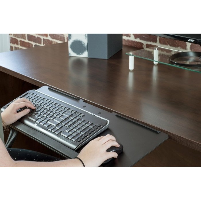 Jual NEW!!! KBOT Rel Keyboard Tray Rak Tatakan Meja Laci Tempat ...
