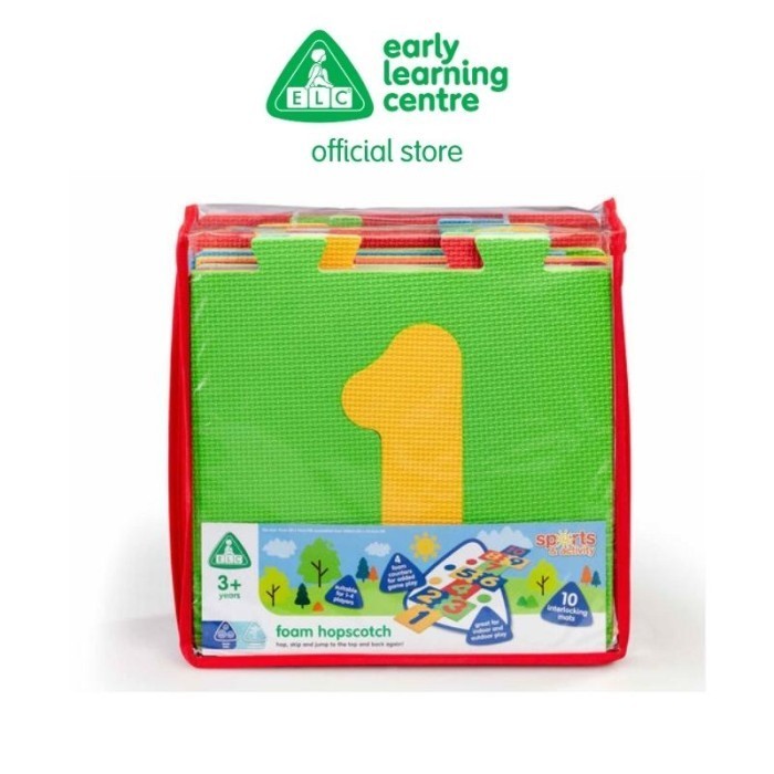 Jual ELC Foam Hopscotch Matras Alas Puzzle Bermain Anak Angka