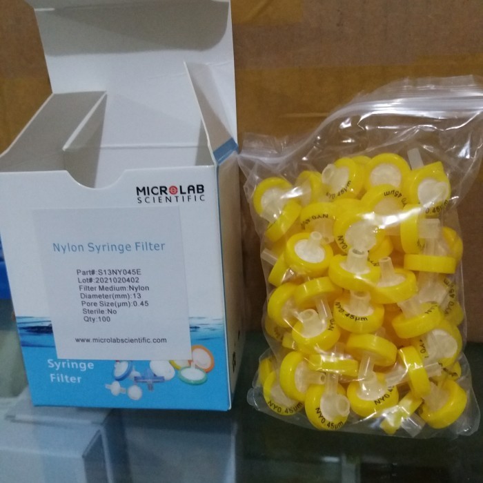 Jual Hplc Syringe Filter Nylon 13Mm 0,45Um Shopee Indonesia