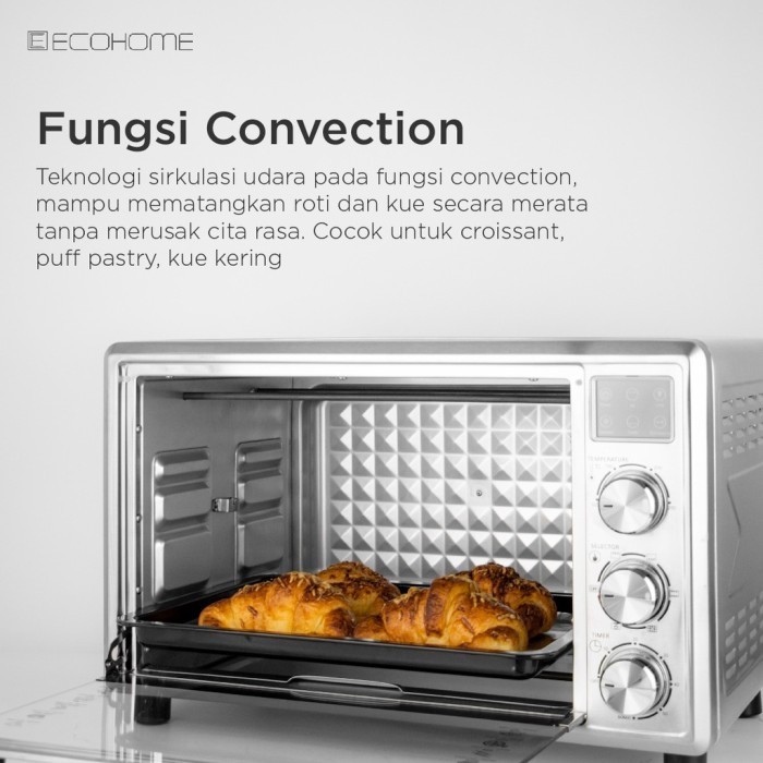 Jual Ecohome Oven Listrik Elektrik Low Watt Digital Hemat Listrik