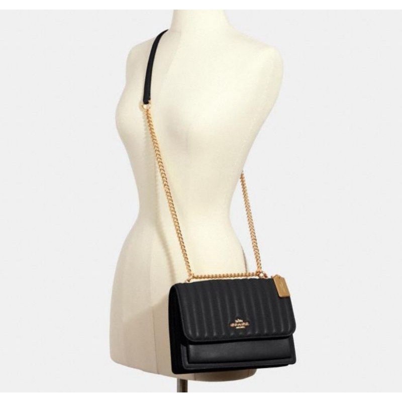 Jual Coach Klare Crossbody With Linear Quilting Black (2561) Shopee
