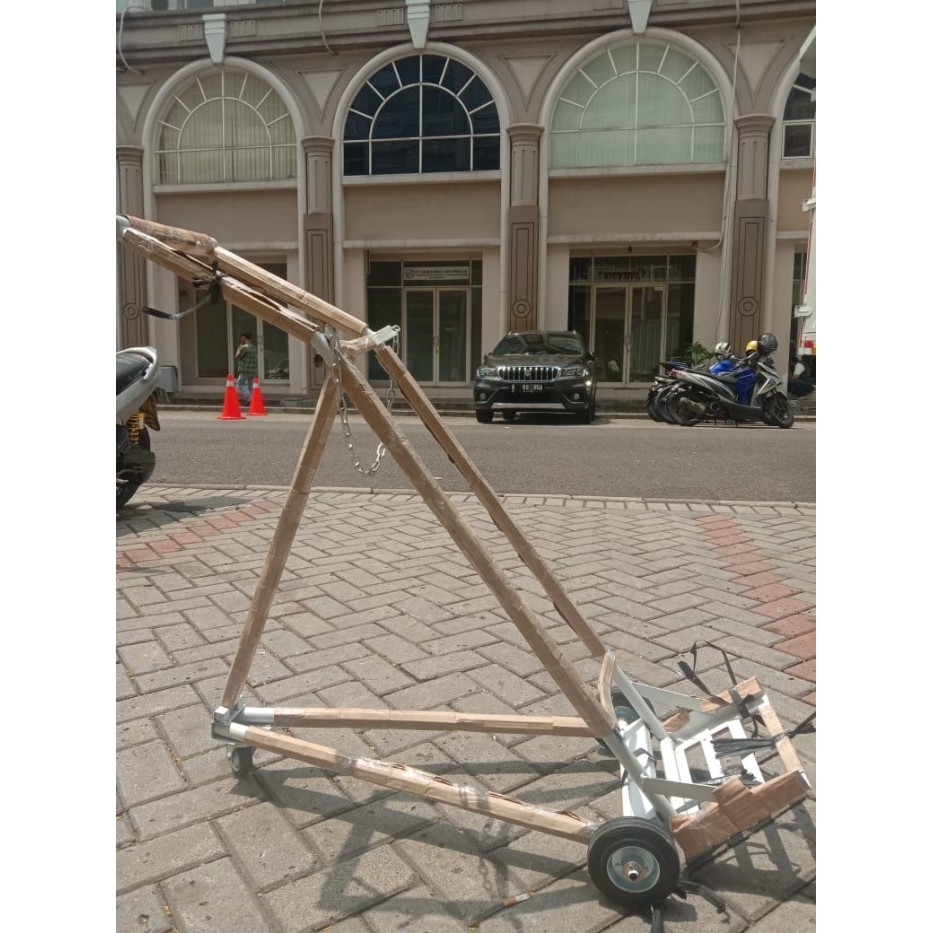 Jual Troli Tabung Oksigen 6m3 O2 Troly 6m3 Trolley Tabung 6 M3 Shopee Indonesia