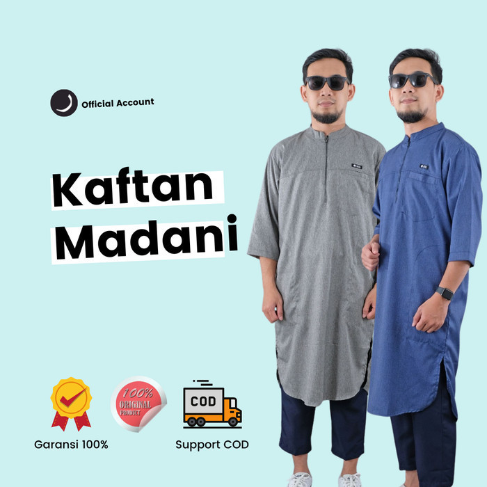 Jual Special Price Kaftan Madani Rosal Baju Kaftan Gamis Pria Muslim