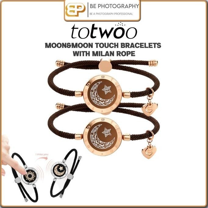 Sun And Moon Bracelet Touch Bracelets For Couples Cheap Long Distance  Totwoo Sun&Moon Touch Bracelets Set Parallel Sun