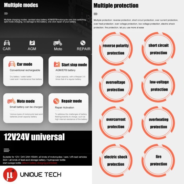 Jual Charger Accu Automatic Mobil Truk 24V 5A 12V 10A Casan Aki 24 V