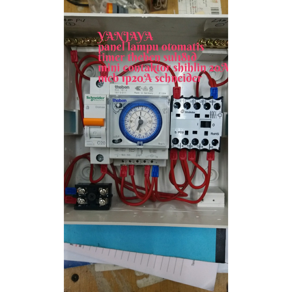 Jual panel timer theben sul181d/panel timer lampu otomatis/theben ...