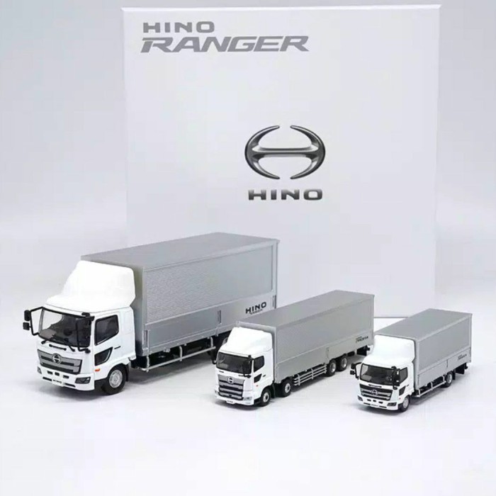 Jual Diecast Tru Hino Ranger Profia Niatur Mobil Truk Paket Isi 3 Unit ...