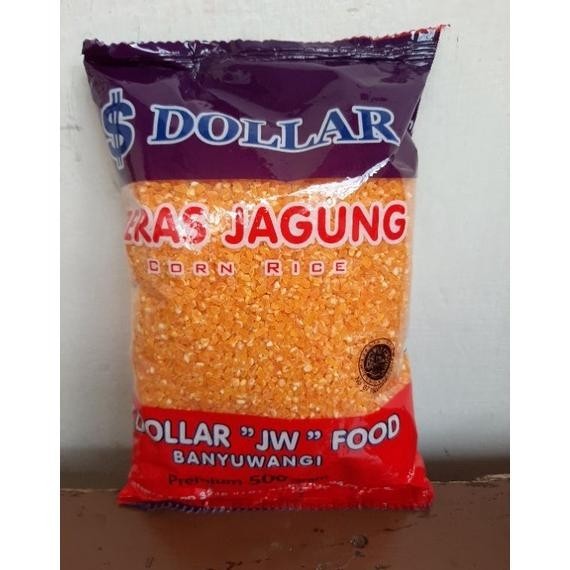 Jual Beras Jagung Dollar 500 Gram Shopee Indonesia 6548