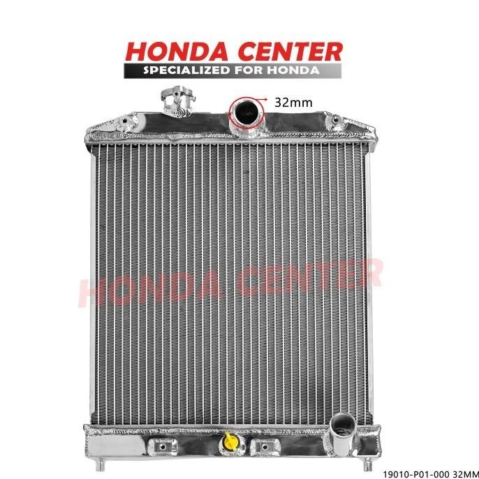 Jual ch_ RADIATOR RACING GENIO ESTILO FERIO MESIN B16 B18 B20B K24 32MM ...