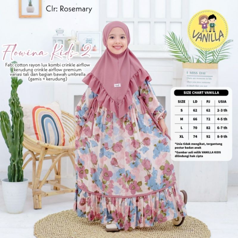 Jual FLOWINA KIDS 2 BY VANILLA | Shopee Indonesia
