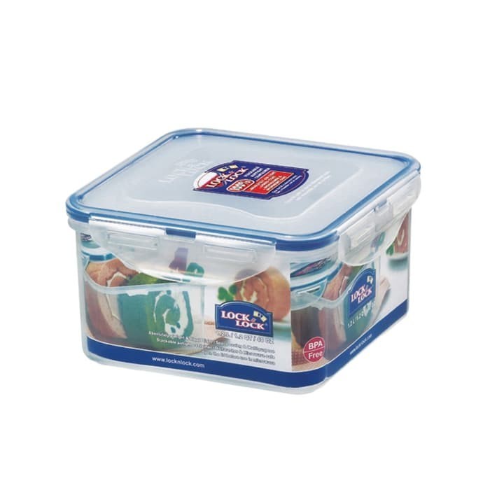 Jual LOCK&LOCK FOOD CONTAINER HPL822D HPL 822D - SQUARE TALL 1.2L 1.2 ...
