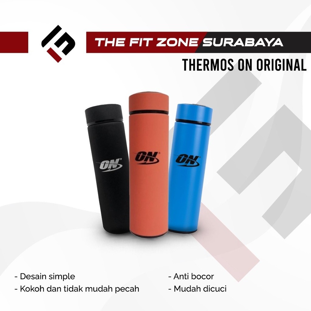 Jual OPTIMUM NUTRITION Official Thermos ON Original Termos | Shopee ...
