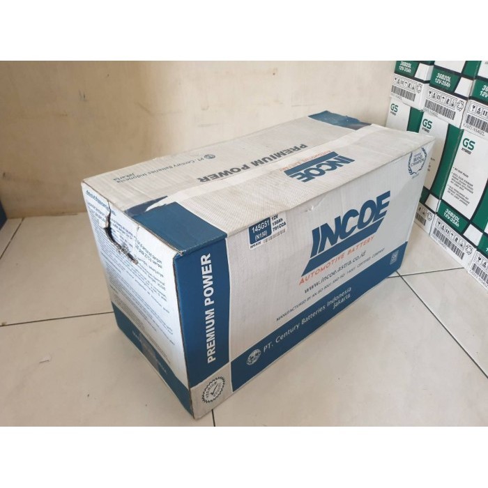 Jual AKI INCOE PREMIUM ASTRA N150 / 145G51 Aki Basah 12V / 150Ah ...