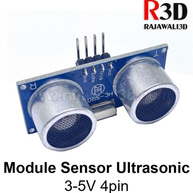 Jual Sensor Ultrasonic Module Modul Sensor Ultrasonik 3-5v 4Pin HC-SR04 ...